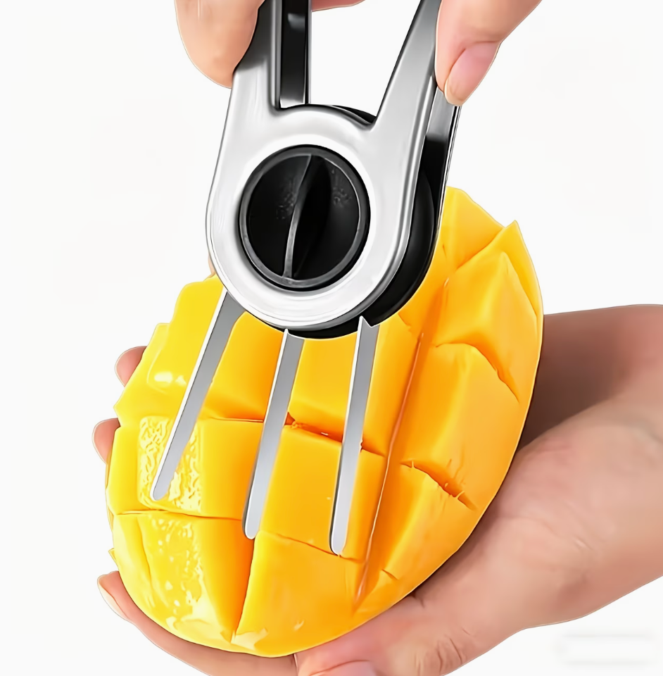 2-in-1 Multi-functional Stainless Steel Fruit Cutter