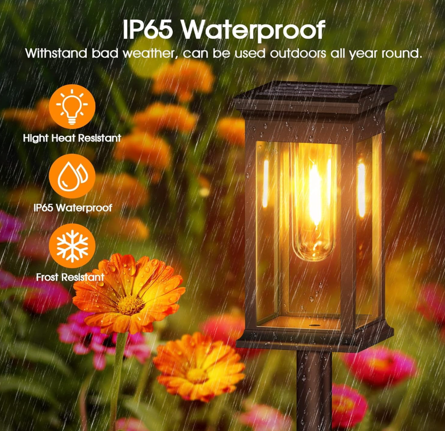 Waterproof Solar Garden Lights